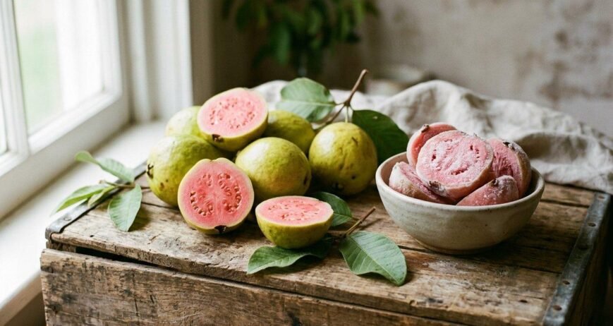 Pink-fleshed Egyptian guava has the aroma of tropical fruit and the acidity of a citrus. Why buyers in Europe keep overlooking it — and three formats that make it easy to use.